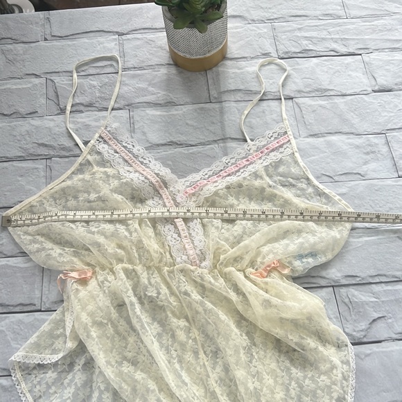 Vintage sheer lace bodysuit lingerie size 3XL - Picture 7 of 12